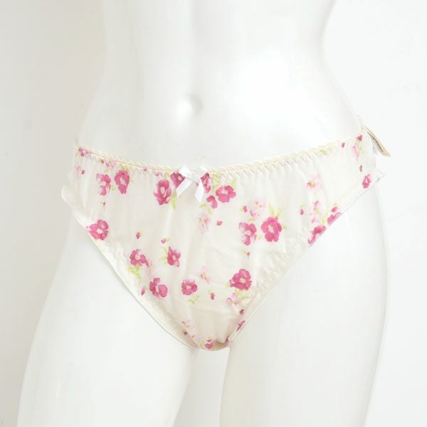 オーガニックコットン フレンチローズフリルショーツ