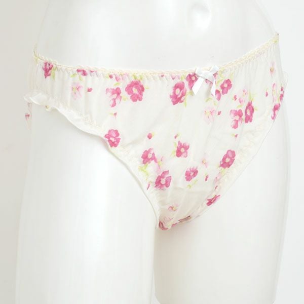 オーガニックコットン フレンチローズフリルショーツ