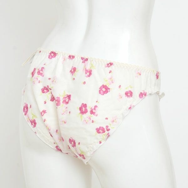 オーガニックコットン フレンチローズフリルショーツ