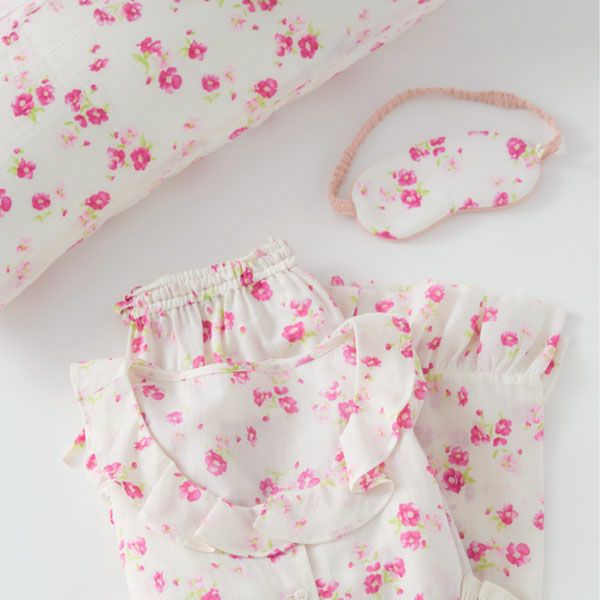 オーガニックコットン フレンチローズピローケース43×63