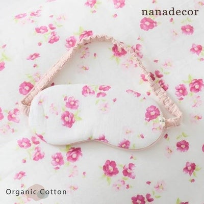 オーガニックコットン フレンチローズアイマスク