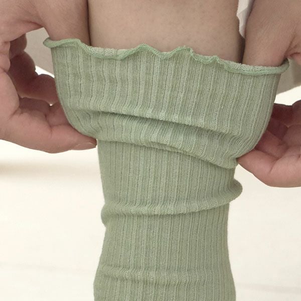 オーガニックコットン リラックスレッグウォーマー