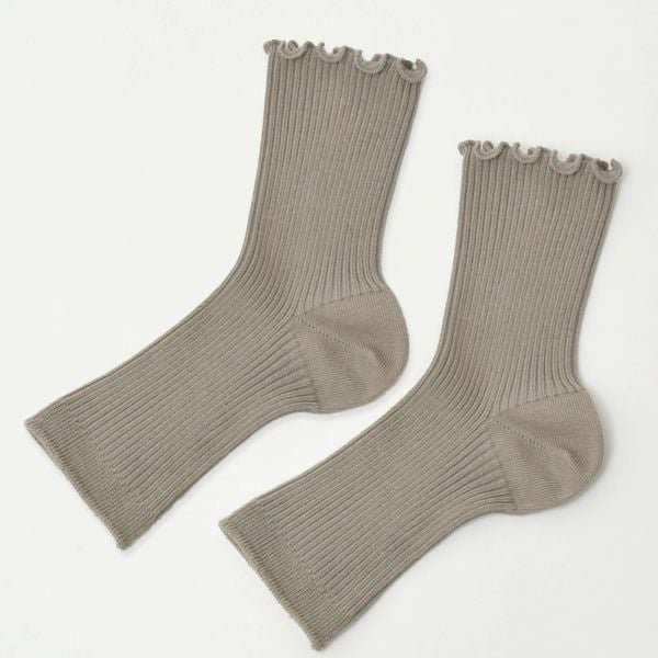 オーガニックコットン リラックスオープントゥソックス