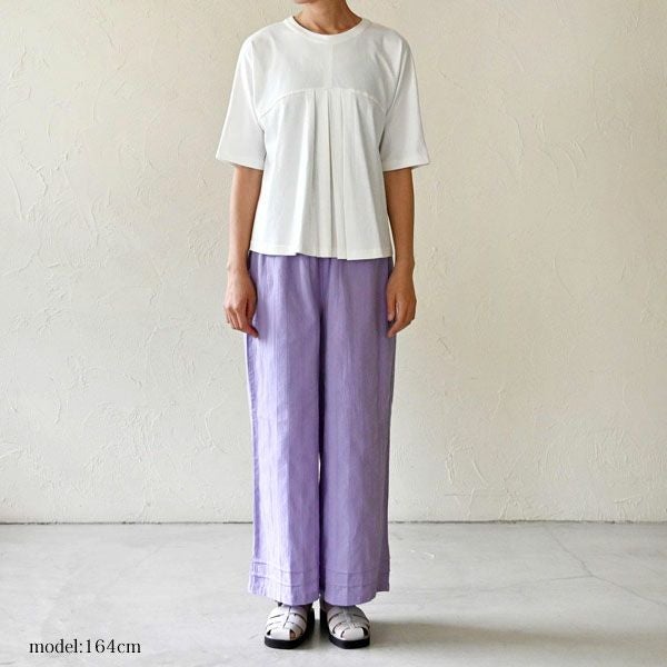  オーガニックコットン スッキリタックトップス