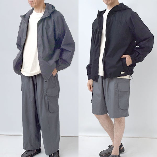 オーガニックコットン BROADCLOTH DAILY ZIP HOODIE