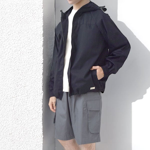 オーガニックコットン BROADCLOTH DAILY ZIP HOODIE