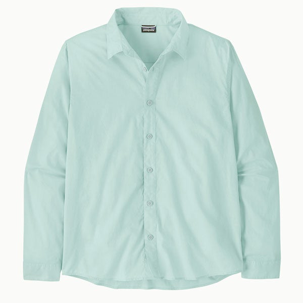 オーガニックコットン メンズ・ロングスリーブ・サンライズ・ストリーム・シャツ