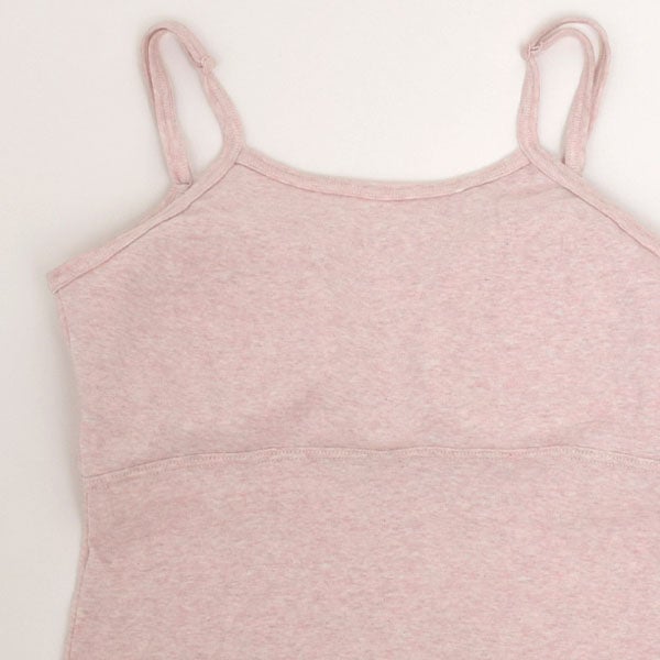 ーガニックコットン パット付きキャミソール