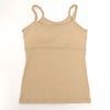ーガニックコットン パット付きキャミソール