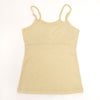 ーガニックコットン パット付きキャミソール