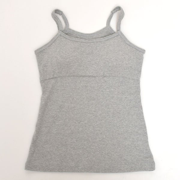 ーガニックコットン パット付きキャミソール