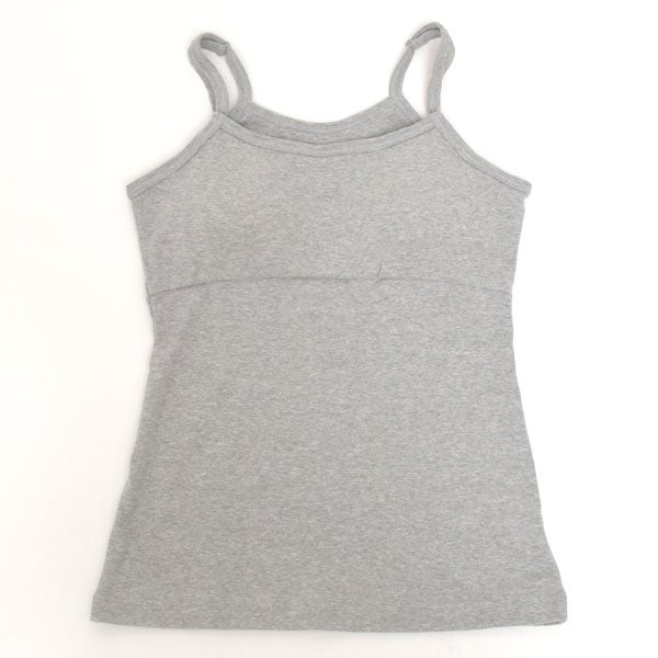 ーガニックコットン パット付きキャミソール