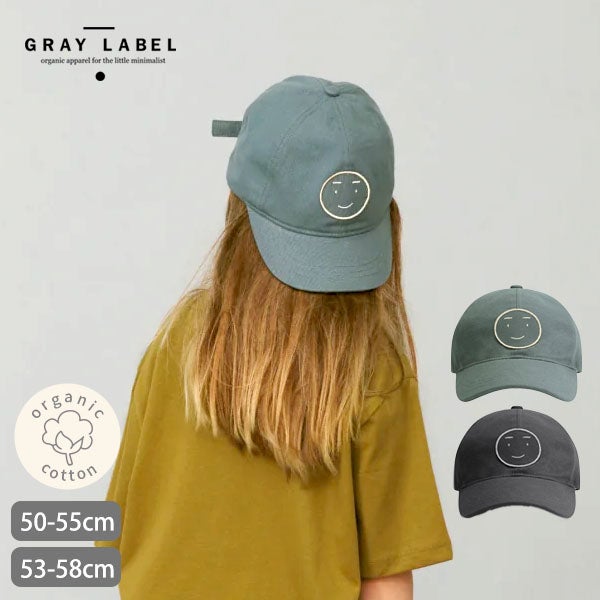 オーガニックコットン キッズ ベースボールキャップ