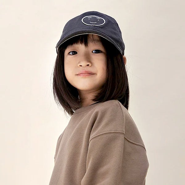 オーガニックコットン キッズ ベースボールキャップ
