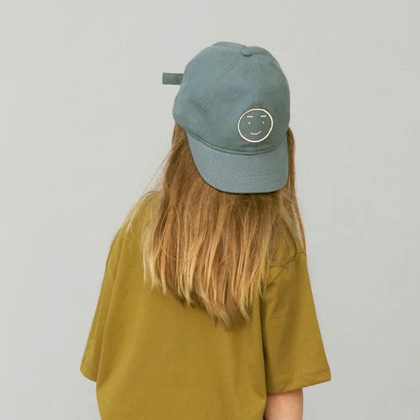 オーガニックコットン キッズ ベースボールキャップ