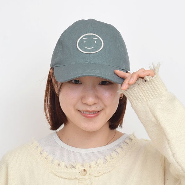 オーガニックコットン キッズ ベースボールキャップ