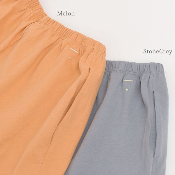 オーガニックコットン ボタン付きショートパンツ