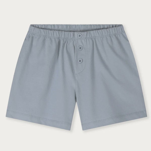オーガニックコットン ボタン付きショートパンツ