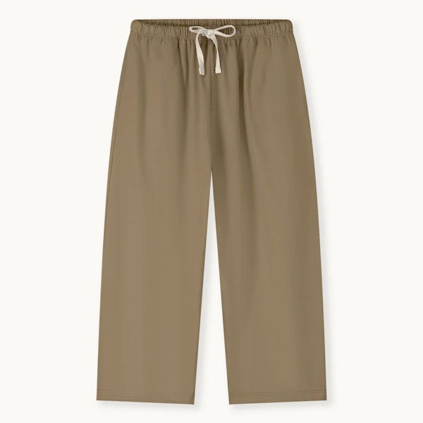 ーガニックコットン プルアップトラウザーズ