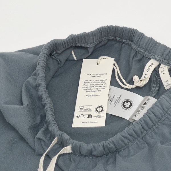 ーガニックコットン プルアップトラウザーズ