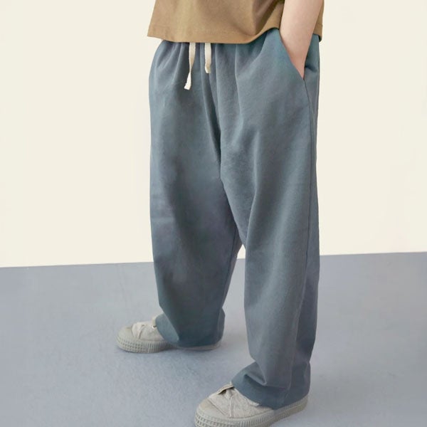 ーガニックコットン プルアップトラウザーズ