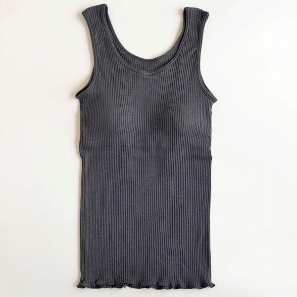 オーガニックコットン リブカップ付きタンクトップ 限定カラー