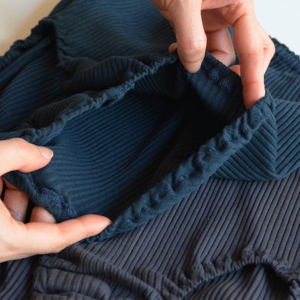 オーガニックコットン リブショーツ 限定カラー