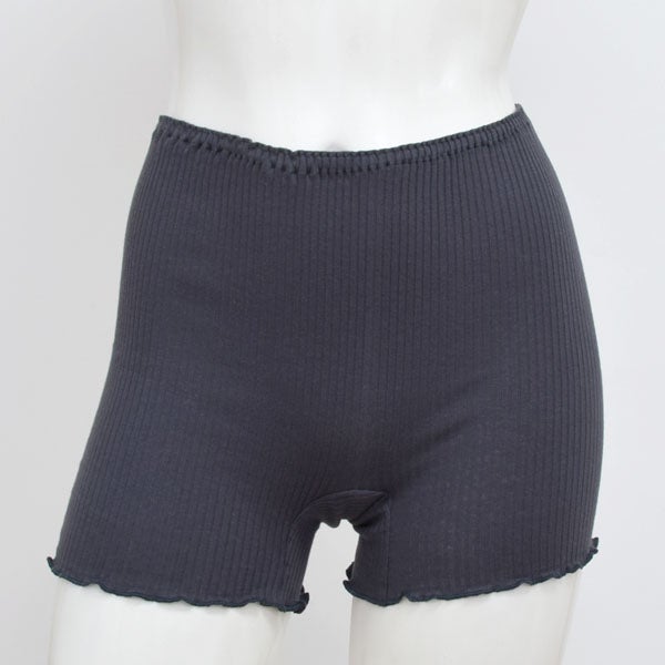 オーガニックコットン リブ1分丈ショーツ 限定カラー