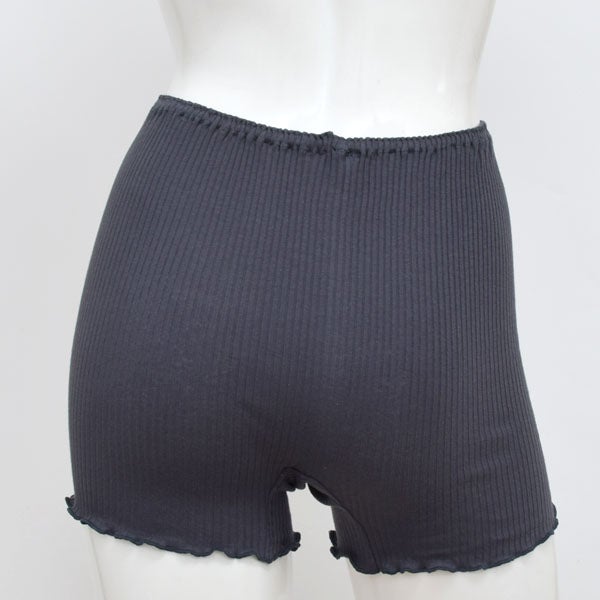 オーガニックコットン リブ1分丈ショーツ 限定カラー