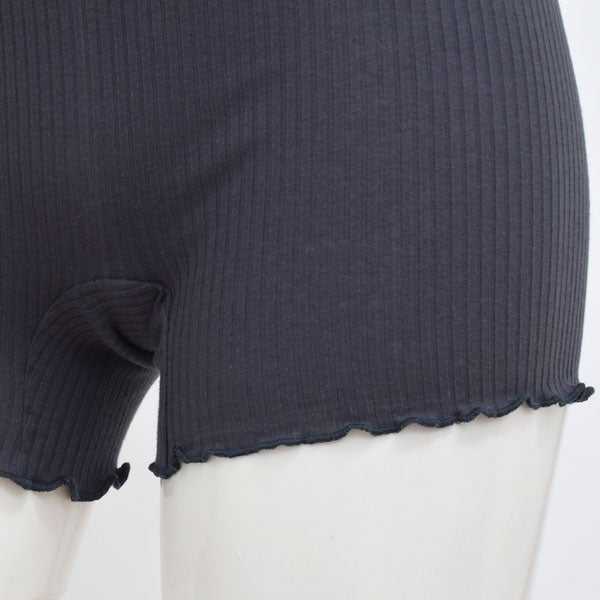 オーガニックコットン リブ1分丈ショーツ 限定カラー