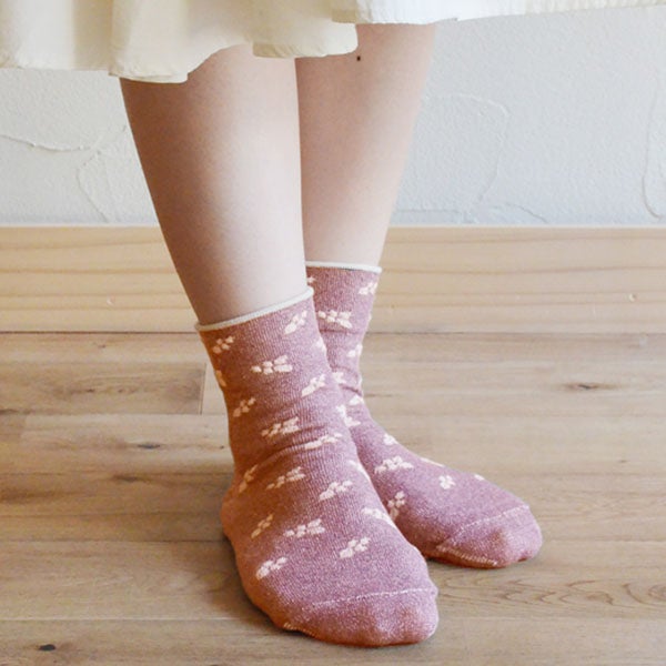 オーガニックコットン やさしいソックス ベリー