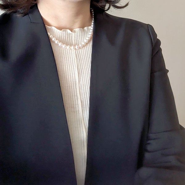 オーガニックコットン シアーショートスリーブTシャツ