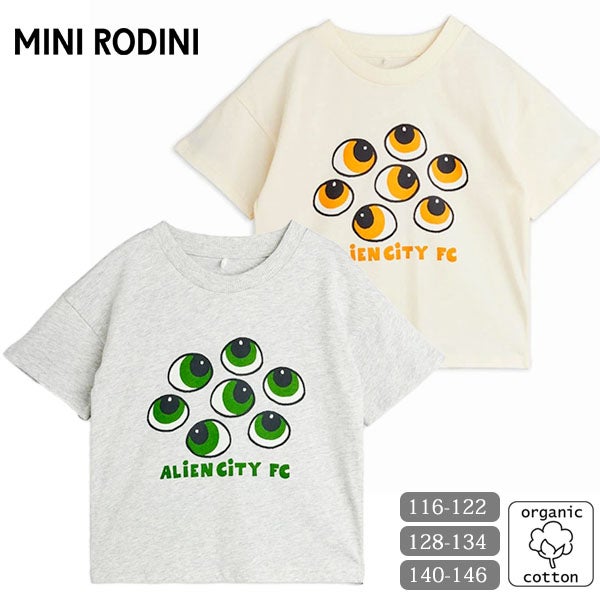 オーガニックコットン キッズＴシャツ Eyes