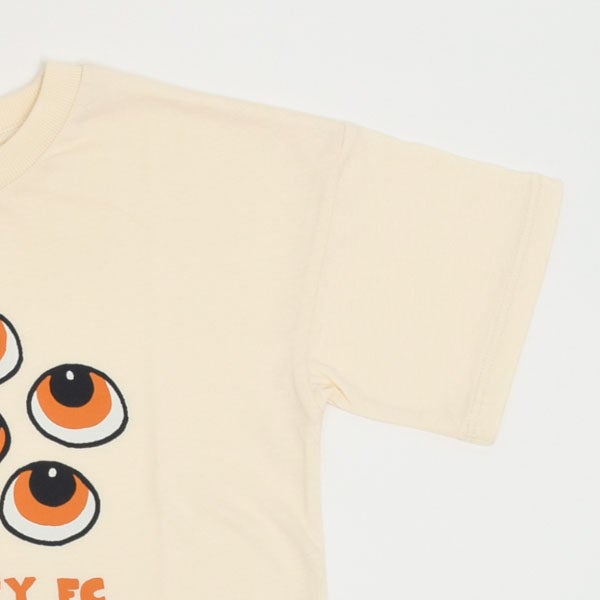 オーガニックコットン キッズＴシャツ Eyes