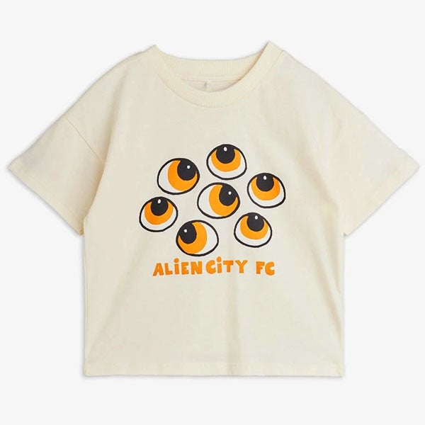 オーガニックコットン キッズＴシャツ Eyes