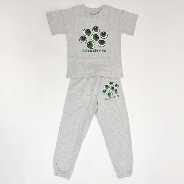 オーガニックコットン キッズ ジョガーパンツ Eyes