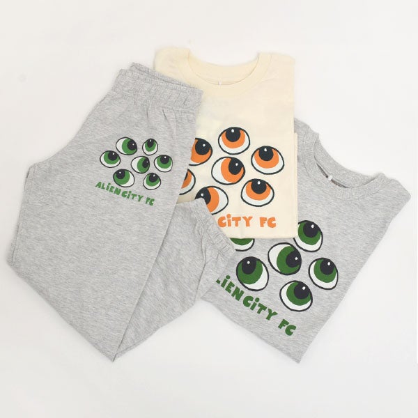 オーガニックコットン キッズ ジョガーパンツ Eyes