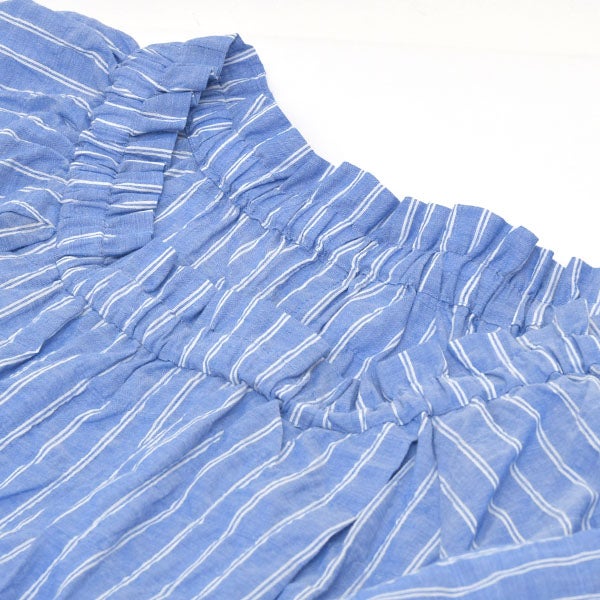 オーガニックコットン ユーカリギャザーワンピース