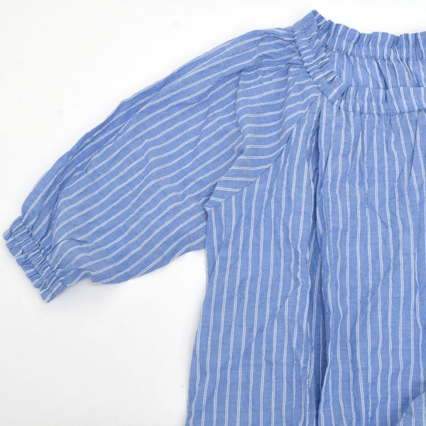 オーガニックコットン ユーカリギャザーワンピース