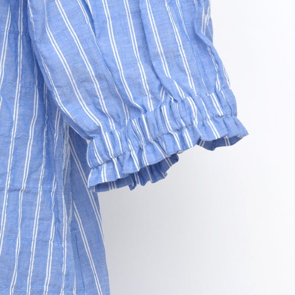 オーガニックコットン ユーカリギャザーワンピース