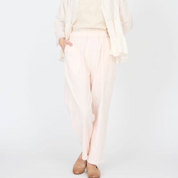 オーガニックコットン スラブワッシャーパンツ