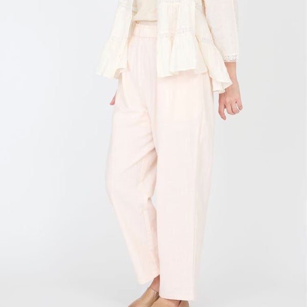 オーガニックコットン スラブワッシャーパンツ