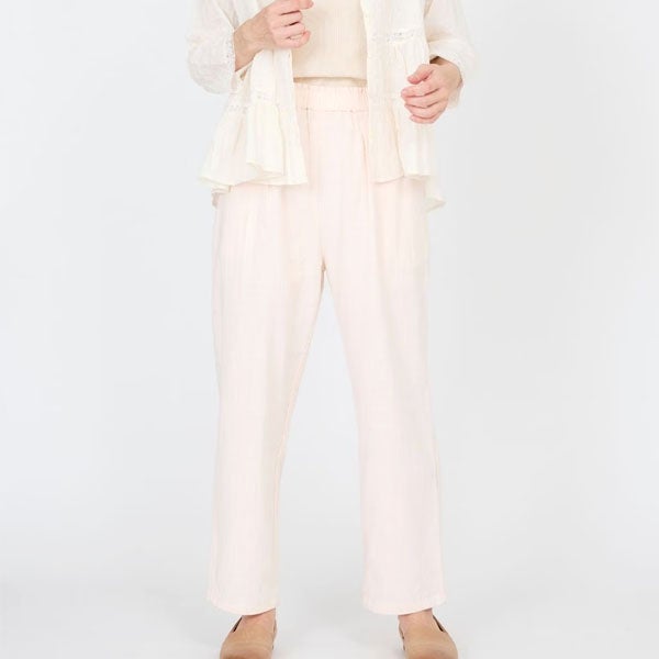 オーガニックコットン スラブワッシャーパンツ