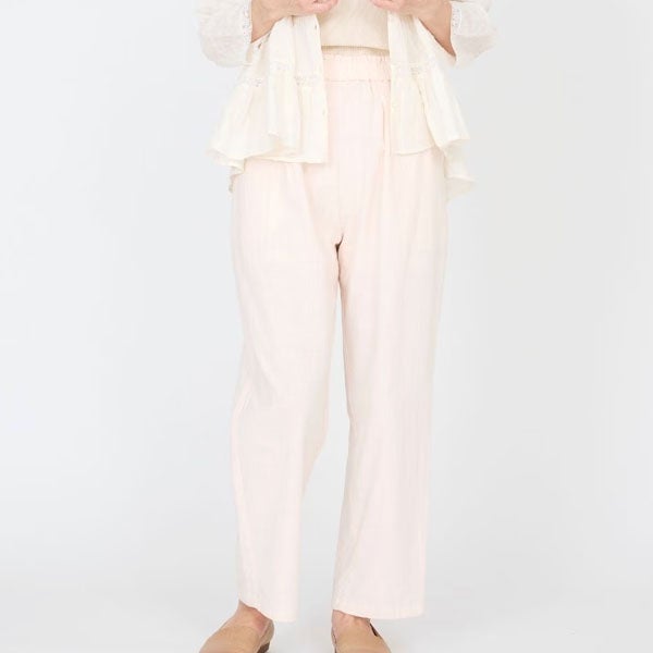 オーガニックコットン スラブワッシャーパンツ