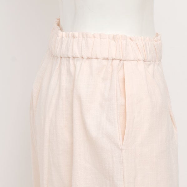 オーガニックコットン スラブワッシャーパンツ