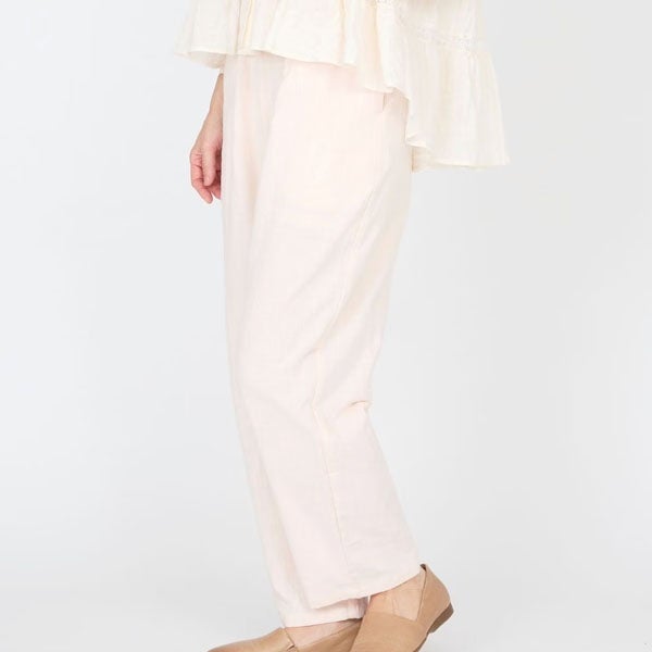 オーガニックコットン スラブワッシャーパンツ