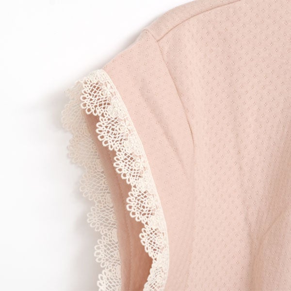 オーガニックコットン スズラン半袖トップス