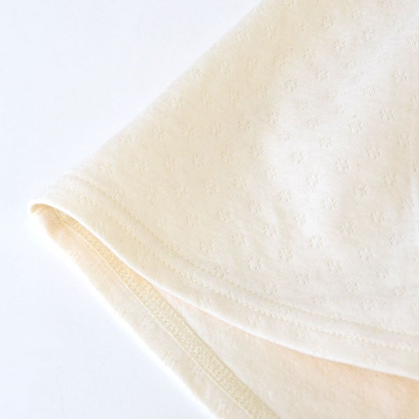 オーガニックコットン スズラン半袖トップス