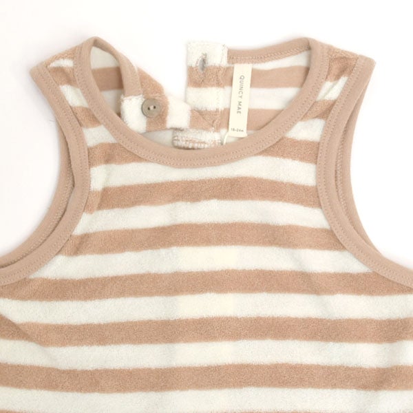 オーガニックコットン ベビーテリータンク＆ショーツ