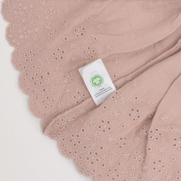 オーガニックコットン ベビーメイ スモックトップ＆ブルマー セット